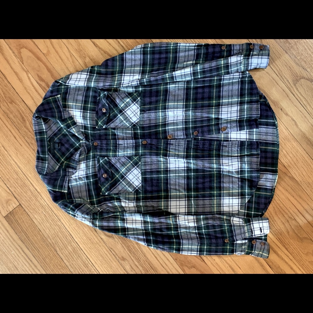 Plaid Button Down Long Sleeve